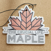 The Maple logo air freshener