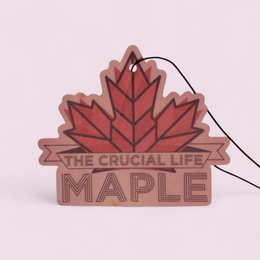 The Maple logo air freshener